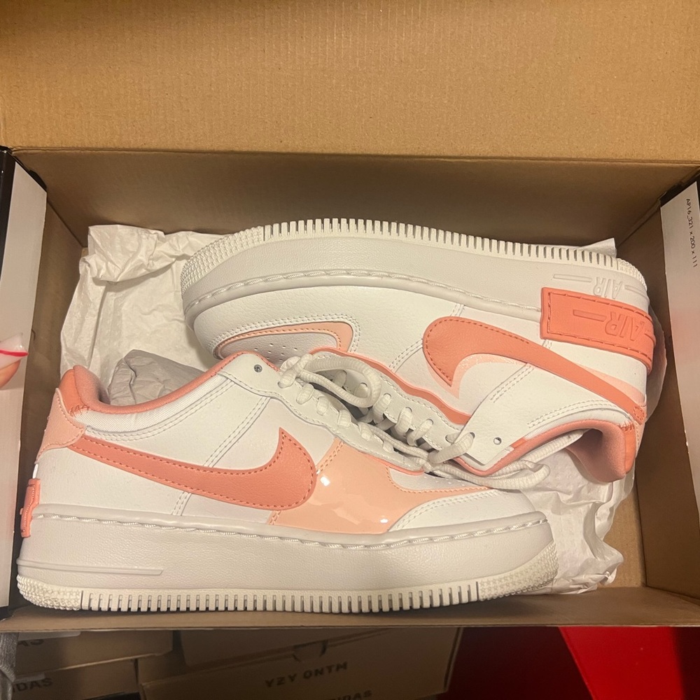 rose quartz Nike Air Force shadows